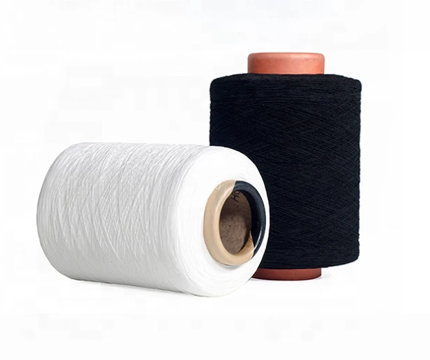 YM THREAD spandex covered yarn 140d 210d colors for socks elastic loops