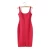 Import Z33156A Fashion women&#39;s solid color slim strap dress from China