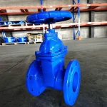 Z45X Non-Rising Stem Resilient Seated Rubber Seal Ductile Cast Iron Gate Valve