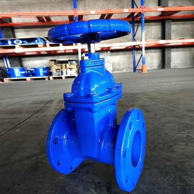 Z45X Non-Rising Stem Resilient Seated Rubber Seal Ductile Cast Iron Gate Valve
