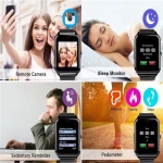Z60 Sim Smart Watch Smartwatch Men Women 2021 Woman Sport Fitness Watch Smart Tracker For Android TF Card In Stock Dropshipping