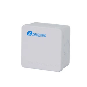 ZCEBOX IP65 50*50 ABS PVC wall mountl Plastic Waterproof Electrical junction box