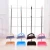 Import zhencan color long handle stainless steel dustpan brush floor dustpan and broom set from China