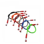 Motor vehicle brake hoses and accessories