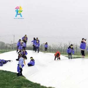 Amusment park playground inflatable trampoline jumping cloud