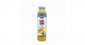 FC Good Taste 300ml Glass Bottle Basil Seed Mixed Juice Drink from RITA beverage