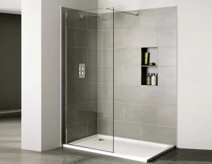 Frameless Wetroom Shower Panel, AB 4135