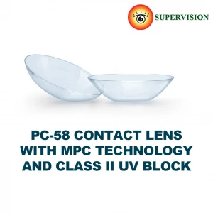 PC-58 (42% Omafilcon A & 58% water) Contact Lens