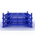 Import Logistics Pallet Rack Coating Heavy Duty Stackable Storage Steel Metal Frame Pallet Rack from China