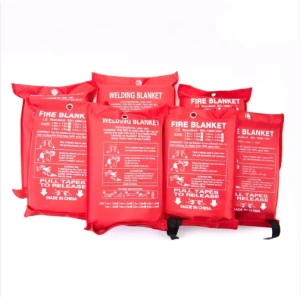 Household hotel fireproof blanket - fire safety blanket