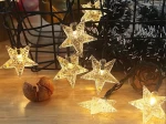 LED BATTERY HOLIDAY LIGHTS WITH STAR