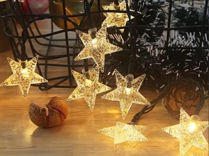 LED BATTERY HOLIDAY LIGHTS WITH STAR