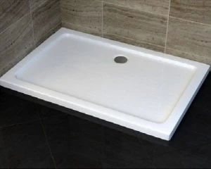 Moulded FRP Shower Pan with Fiberglass