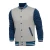 Import Hot Custom New HIgh Quality Cotton Color block Men Blank Varsity Baseball Track Bomber Jacket from China