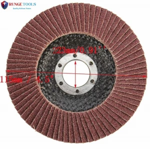 4-1/2" Metal Stainless Steel Abrasive Sanding Discs Flap Disc for Angle Grinder Power Tools