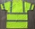 Import Hi Vis Recyle Yellow Round Neck Short Sleeve T-Shirt from China