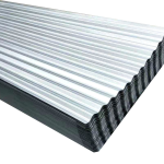 0.12-0.6mm White Zinc Coated Zero Regular Spangle Hot Dipped Corrugated Galvanized Roofing Sheet