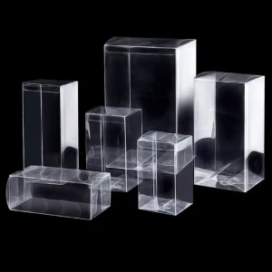 Wholesale Plastic favor boxes clear gift box PVC PET plastic packaging box for toy transparent toy protectors Funk pop