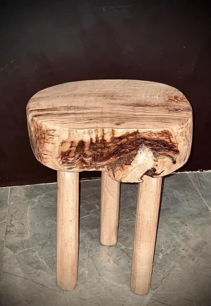 natural wooden chair
