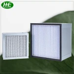 Deep Pleat Hepa Filter With Aluminum Frame