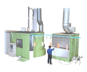 Disc Electrostatic Painting Machine