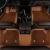 Import Brown Nappa Leather  Custom dirty resistance car floor mats durable Car mat for different car models from China