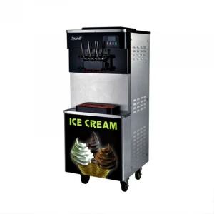 3 Flavors Ice Cream Machine / Soft Serve Ice-Cream Machine for sale