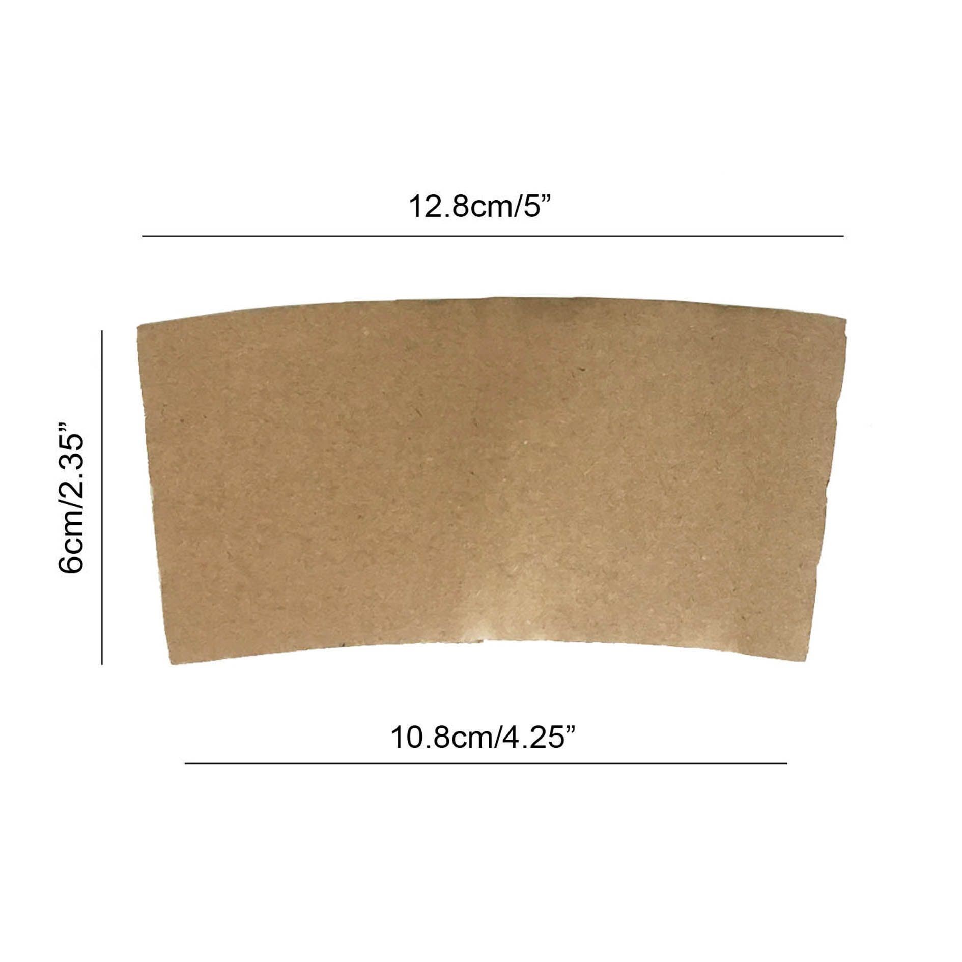 Buy Kraft Paper Cup Sleeves For 1020oz Cups from HANGZHOU KEY II