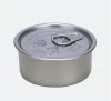 Food Grade Tin Can Round Empty Packing 2 Pieces Food Can With Easy Open Lid