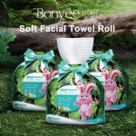 Bonyee Makeup Cotton Tissue Disposable Soft Facial Towel Roll for Cleansing