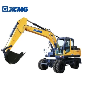 XCMG Brand 15 TON Tire Wheels Excavator XE150W Wheeled Excavator for Sale