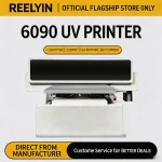 The 6090UV universal printer is a large-format smart printer that can print crystal labels, 3D labels, etc.
