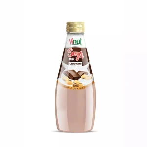 No Sugar Low Fat 290ml Vinut Soya milk drink with Chocolate Free Sample OEM/ODM Service Vietnam Factory