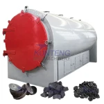Horizontal Charcoal Stove Coconut Shells Charcoal Making Machine Wood Charcoal Furnace