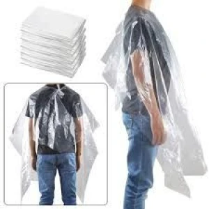 Disposable PE Hair Cutting Cape.