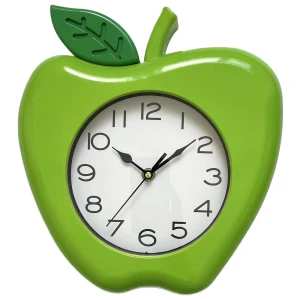 a11inch clock in a shape of apple