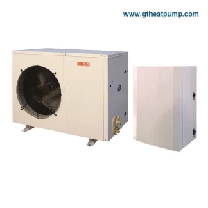 EVI DC Inverter Heat Pump for Heating Cooling and DHW