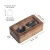 Import Custom Black Walnut Wedding Ring Box from China