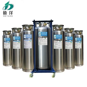 Industrial liquid oxygen dewar liquid nitrogen storage cylinder Cryogenic