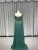 Import Green Elegant Dress 3D Embroidery from China