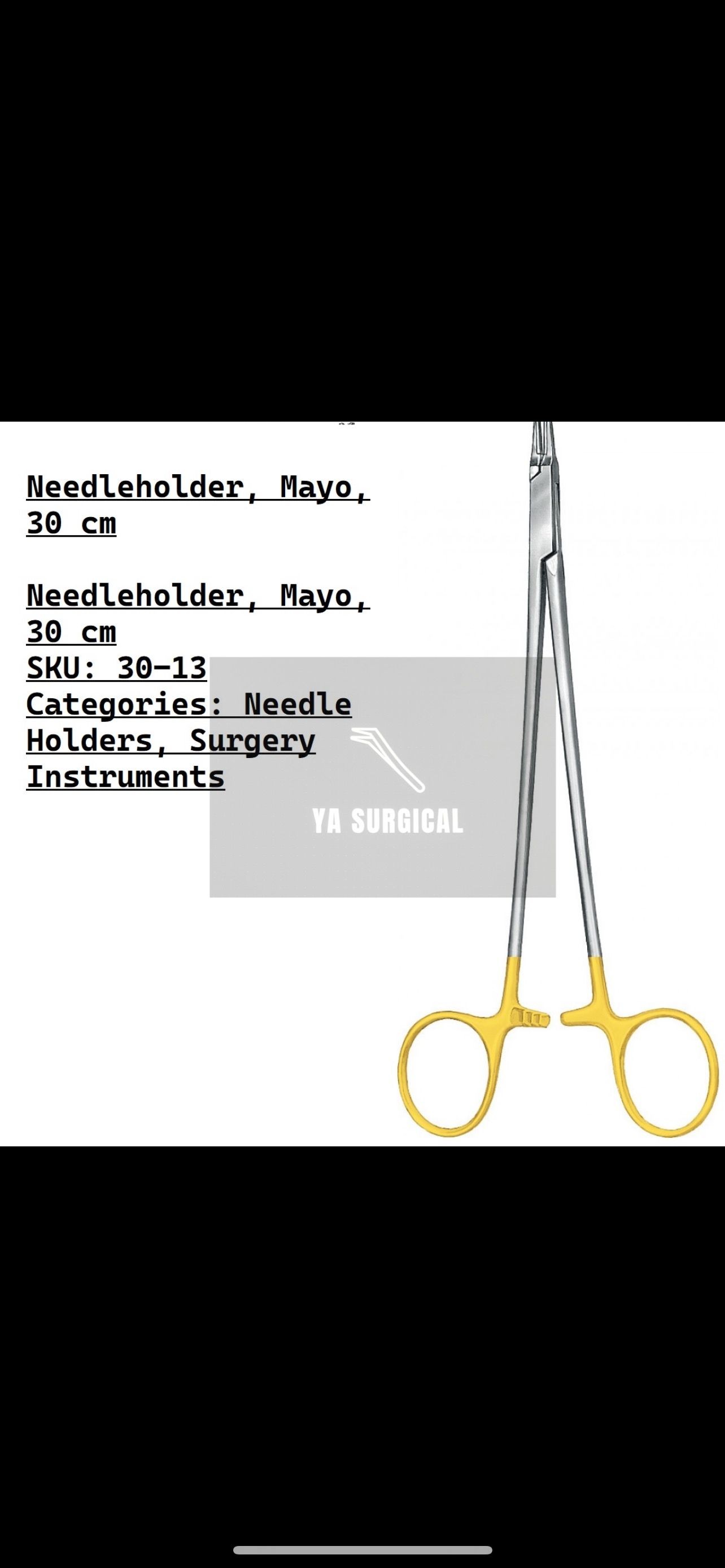 Buy Surgical Instruments from YA Surgical Co., Pakistan