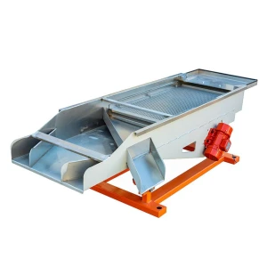 BT600 Steel Rectangular Linear Vibrating Screen Filter Sieve Separator Particle Screening Machine