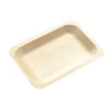disposable wooden plates wooden tray food wooden  holder