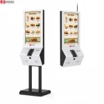 JCVISION 32 inch Touch Screen Interactive Payment Self Service Ordering Kiosk