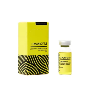 LEMON BOTTLE 5 vials*10mL Fat Cellulite Dissolving Serum Lipolysis Solution