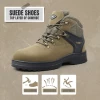 middle cut COWHIDE SAFETY SHOES A8006
