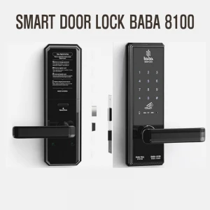 Electronic swipe card digital door lock BABA-8100 Smart door lock