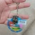 Import Custom logo printed acrylic keychains from China