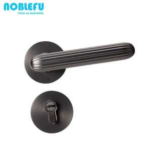 Round Pull Bar Knob Modern Bedroom Door Lever Handles