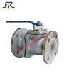 Electric Operation PFA Lined Ball Valve Stainless steel body CF8 Q941PFA